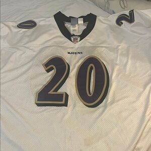 Rave White Jersey with Black and Purple Accents